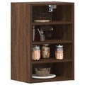 vidaXL Hängeschrank Riga Braun Eichen-Optik 40x29,5x60 cm Holzwerkstoff