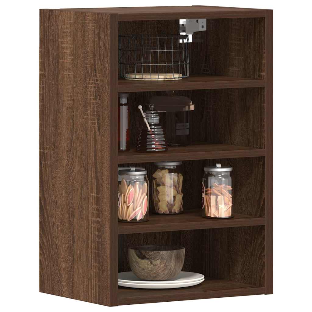 vidaXL Hängeschrank Riga Braun Eichen-Optik 40x29,5x60 cm Holzwerkstoff