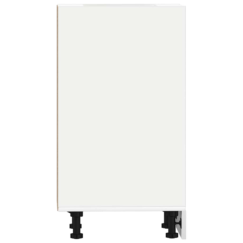 vidaXL Unterschrank Riga Weiß 20x44,5x81,5 cm Holzwerkstoff