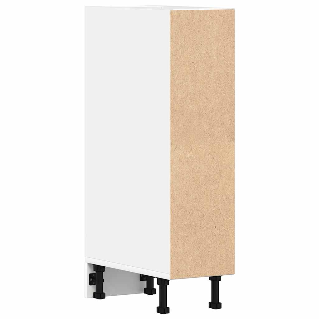vidaXL Unterschrank Riga Weiß 20x44,5x81,5 cm Holzwerkstoff