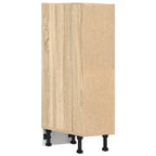 vidaXL Unterschrank Sonoma-Eiche 20x44,5x81,5 cm Holzwerkstoff