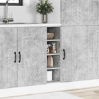 vidaXL Unterschrank Riga Betongrau 20x44,5x81,5 cm Holzwerkstoff