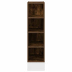 vidaXL Unterschrank Riga Räuchereiche 20x44,5x81,5 cm Holzwerkstoff