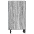 vidaXL Unterschrank Riga Grau Sonoma 20x44,5x81,5 cm Holzwerkstoff