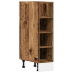 vidaXL Unterschrank Altholz-Optik 20x44,5x81,5 cm Holzwerkstoff