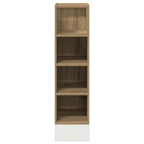 vidaXL Unterschrank Riga Artisan-Eiche 20x44,5x81,5 cm Holzwerkstoff