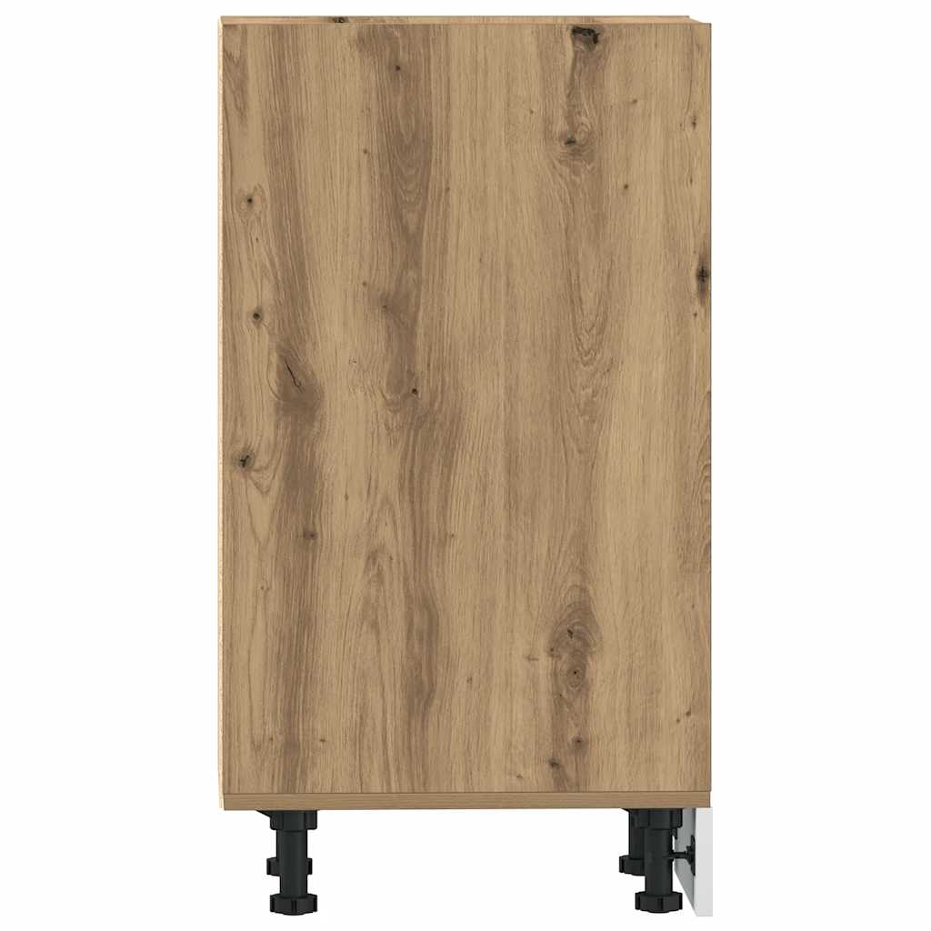 vidaXL Unterschrank Riga Artisan-Eiche 20x44,5x81,5 cm Holzwerkstoff