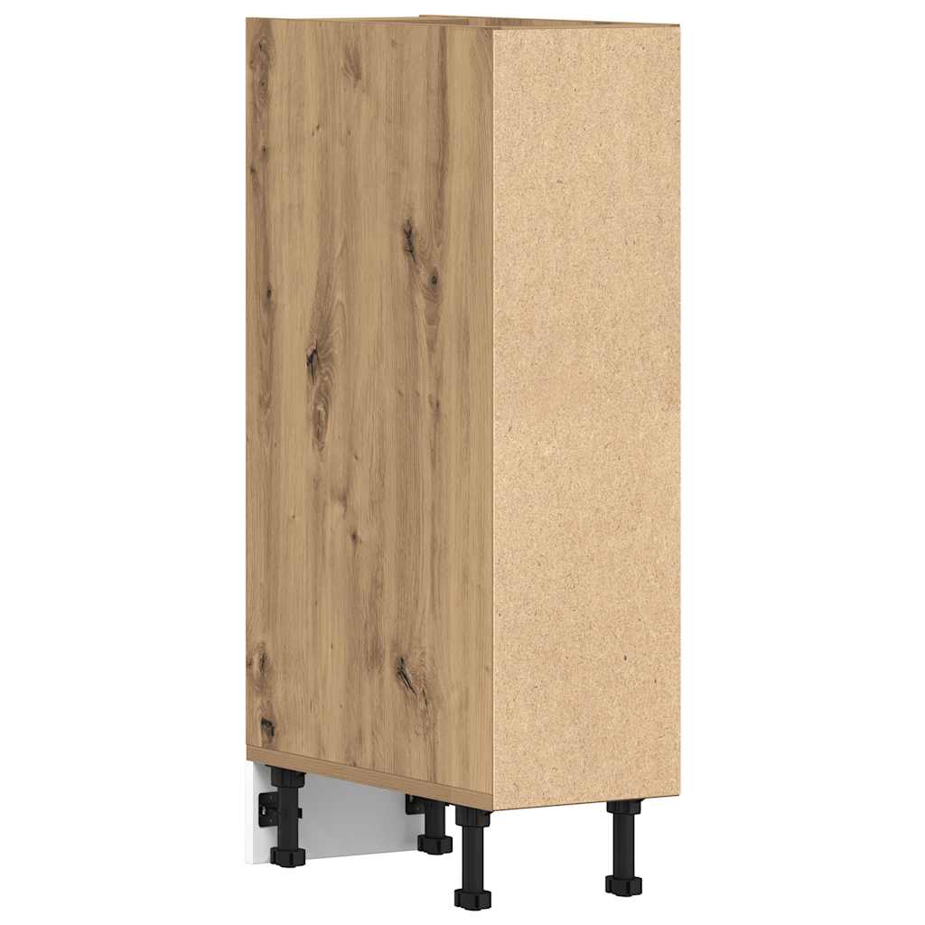 vidaXL Unterschrank Riga Artisan-Eiche 20x44,5x81,5 cm Holzwerkstoff