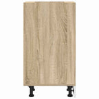 vidaXL Unterschrank Riga Sonoma-Eiche 30x44,5x81,5 cm Holzwerkstoff