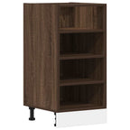vidaXL Unterschrank Riga Braun Eichen-Optik 40x44,5x81,5 cm Holzwerkstoff