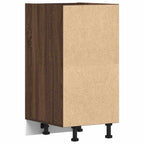 vidaXL Unterschrank Riga Braun Eichen-Optik 40x44,5x81,5 cm Holzwerkstoff