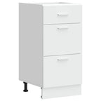 vidaXL Unterschrank Lyon Weiß 40x46x81,5 cm Holzwerkstoff