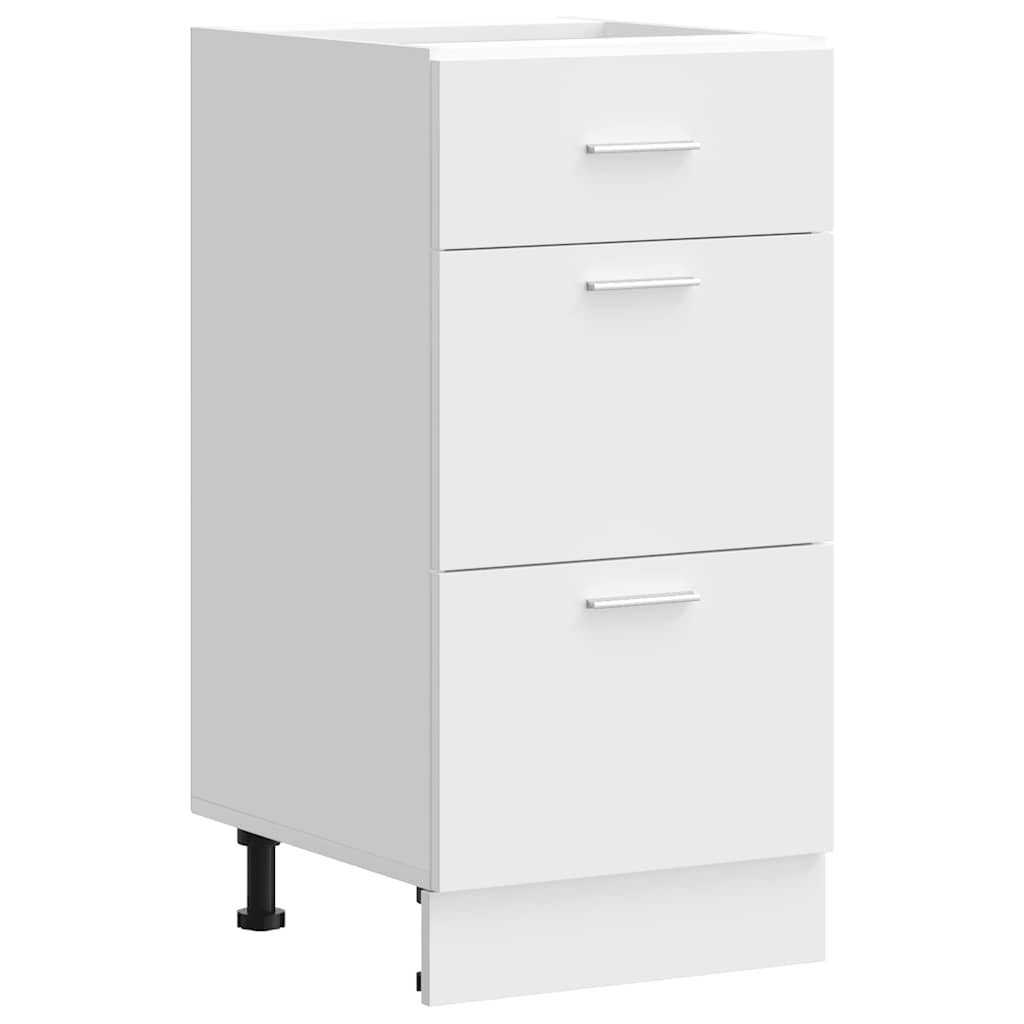 vidaXL Unterschrank Lyon Weiß 40x46x81,5 cm Holzwerkstoff