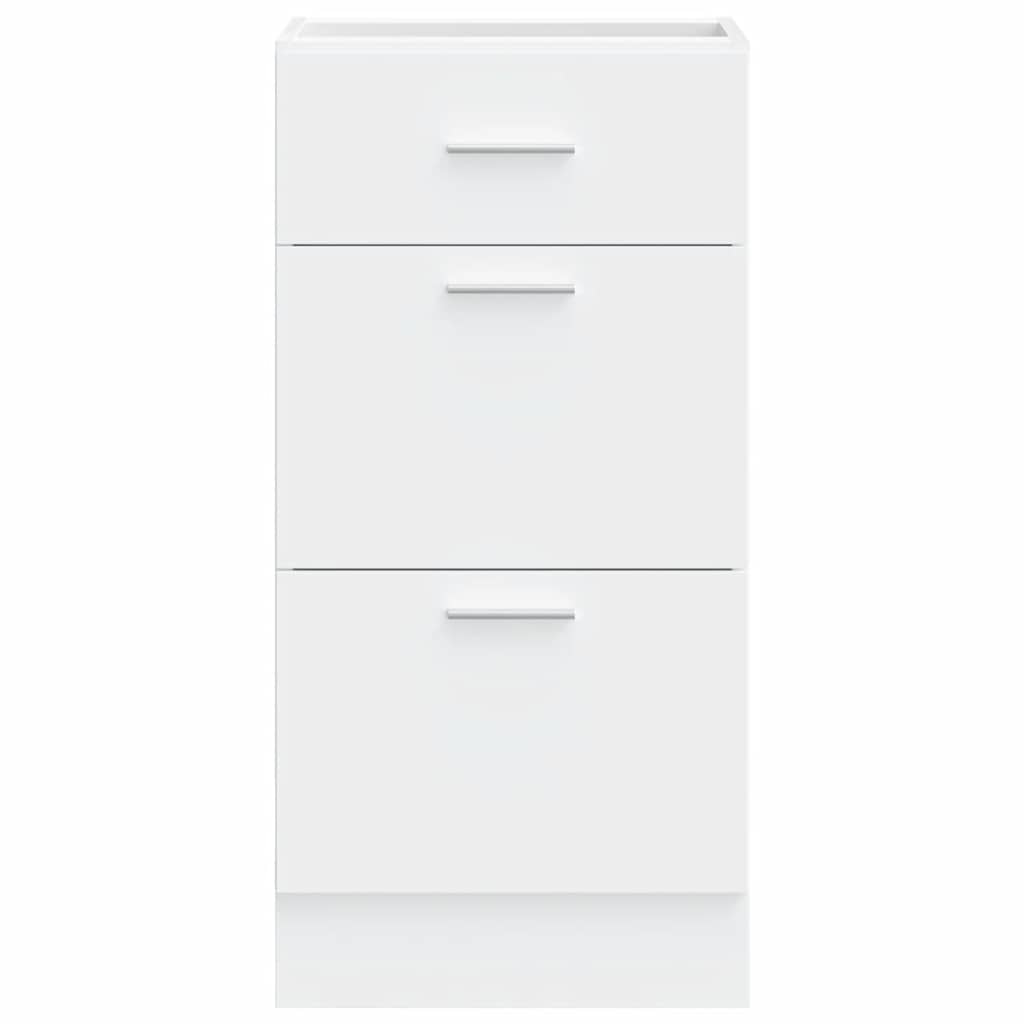 vidaXL Unterschrank Lyon Weiß 40x46x81,5 cm Holzwerkstoff