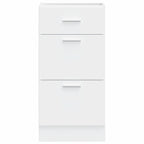 vidaXL Unterschrank Lyon Weiß 40x46x81,5 cm Holzwerkstoff