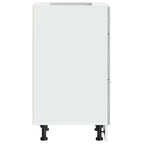 vidaXL Unterschrank Lyon Grau Sonoma 40x46x81,5 cm Holzwerkstoff