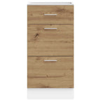 vidaXL Unterschrank Lyon Artisan-Eiche 40x46x81,5 cm Holzwerkstoff