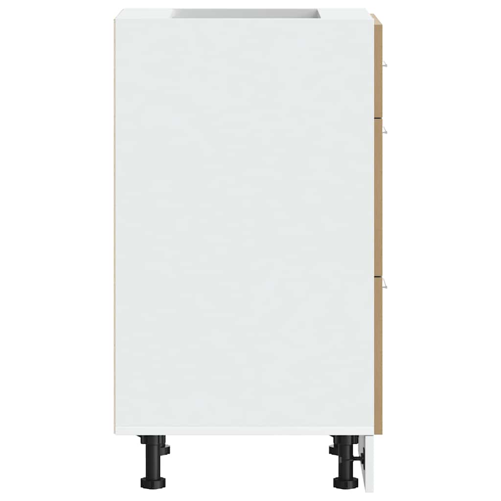 vidaXL Unterschrank Lyon Artisan-Eiche 40x46x81,5 cm Holzwerkstoff