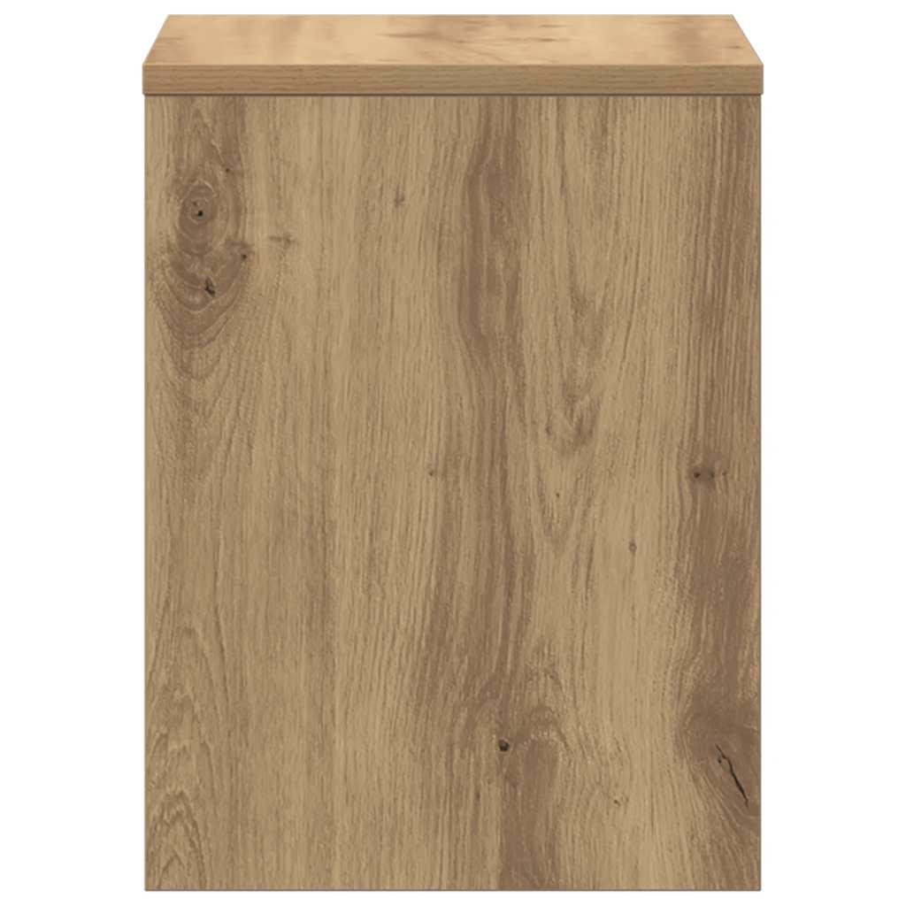 vidaXL Nachttisch Artisan-Eiche 40x30x40 cm Holzwerkstoff