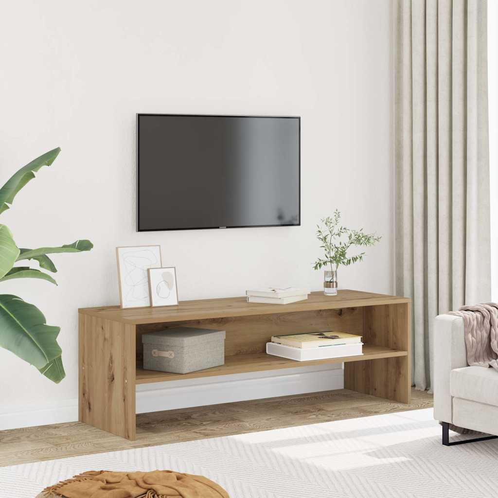 vidaXL TV-Schrank Braun Artisan-Eiche 120x40x40 cm Holzwerkstoff