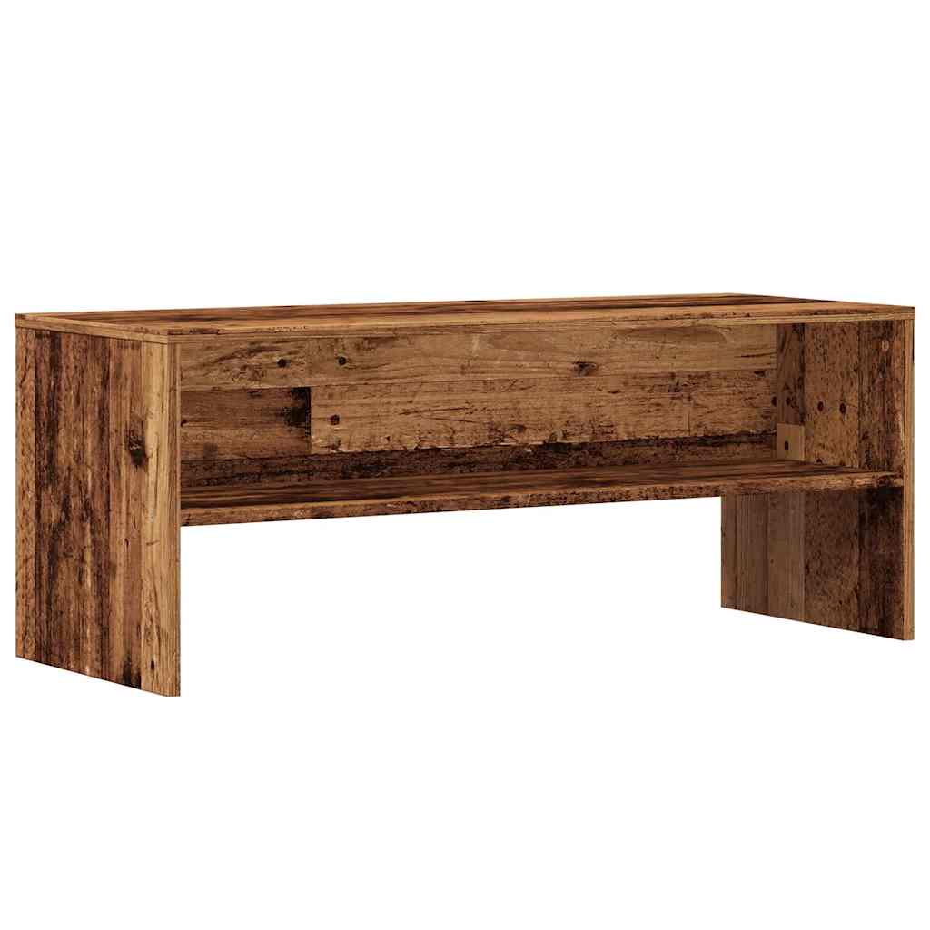 vidaXL TV-Regal Altholz-Optik 100x40x40 cm Holzwerkstoff