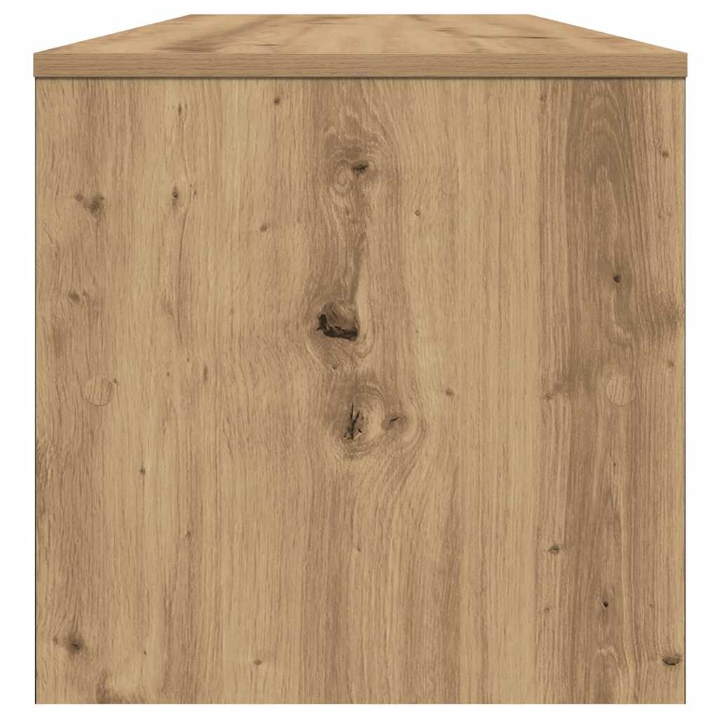 vidaXL TV-Regal Artisan-Eiche 100x40x40 cm Holzwerkstoff