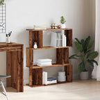 vidaXL Bücherregal Altholz-Optik 80x24x96 cm Holzwerkstoff