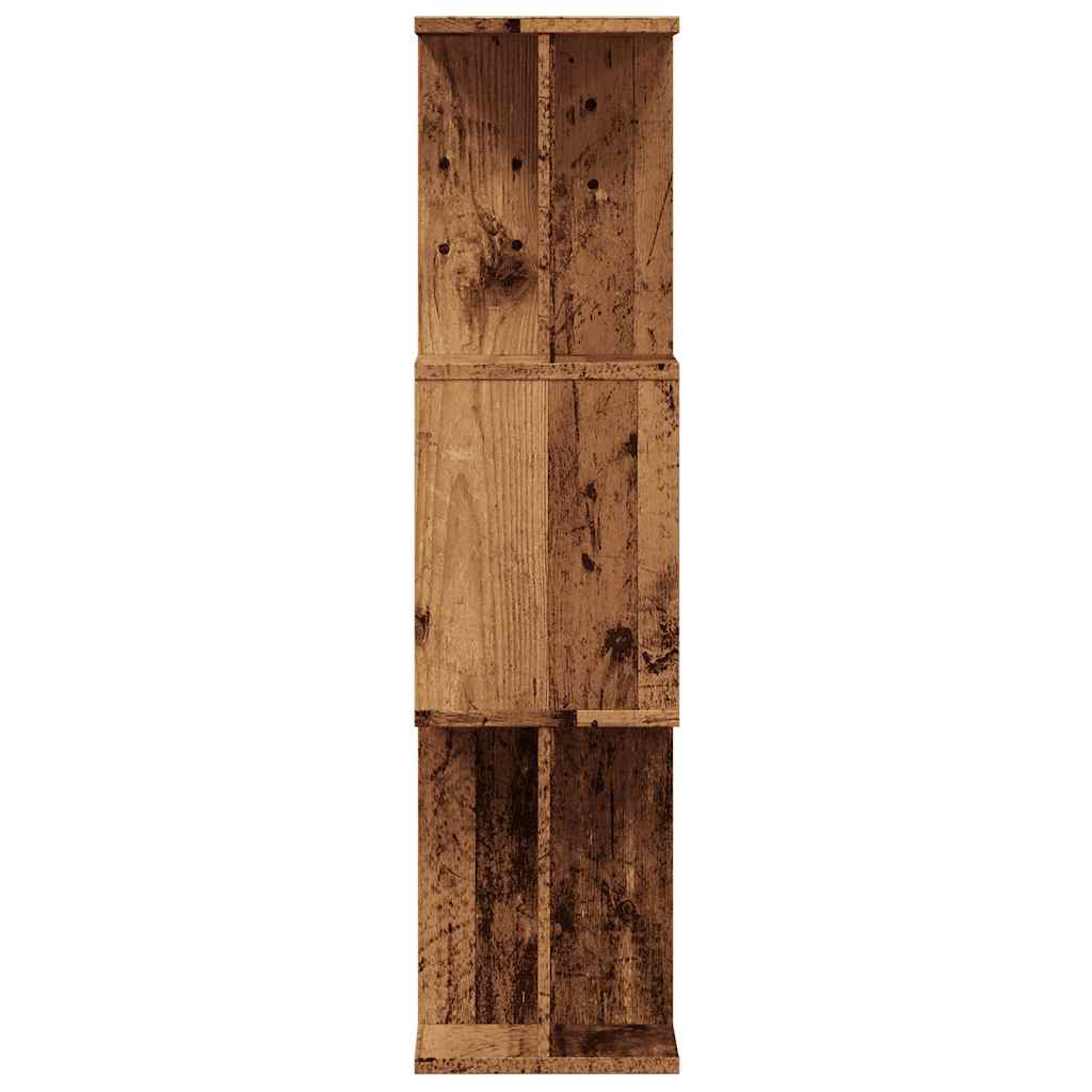vidaXL Bücherregal Altholz-Optik 80x24x96 cm Holzwerkstoff