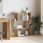 vidaXL Bücherregal Artisan-Eiche 80x24x96 cm Holzwerkstoff