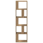 vidaXL Bücherschrank Artisan-Eiche 45x24x159 cm Holzwerkstoff