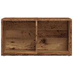 vidaXL Aufbewahrungstruhe Altholz-Optik 69,5x34x36 cm Holzwerkstoff