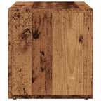 vidaXL Aufbewahrungstruhe Altholz-Optik 69,5x34x36 cm Holzwerkstoff