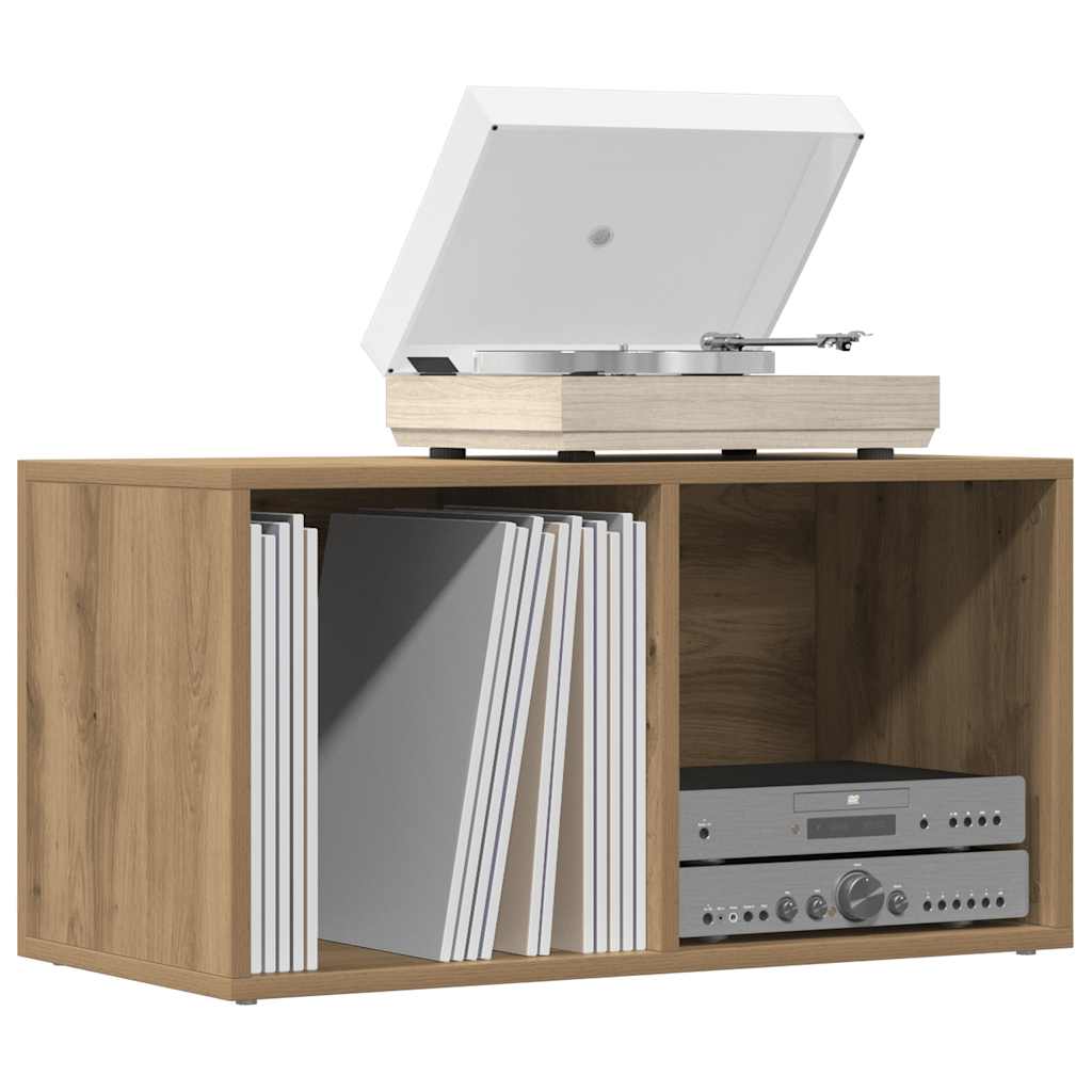 vidaXL Aufbewahrungstruhe Artisan-Eiche 69,5x34x36 cm Holzwerkstoff