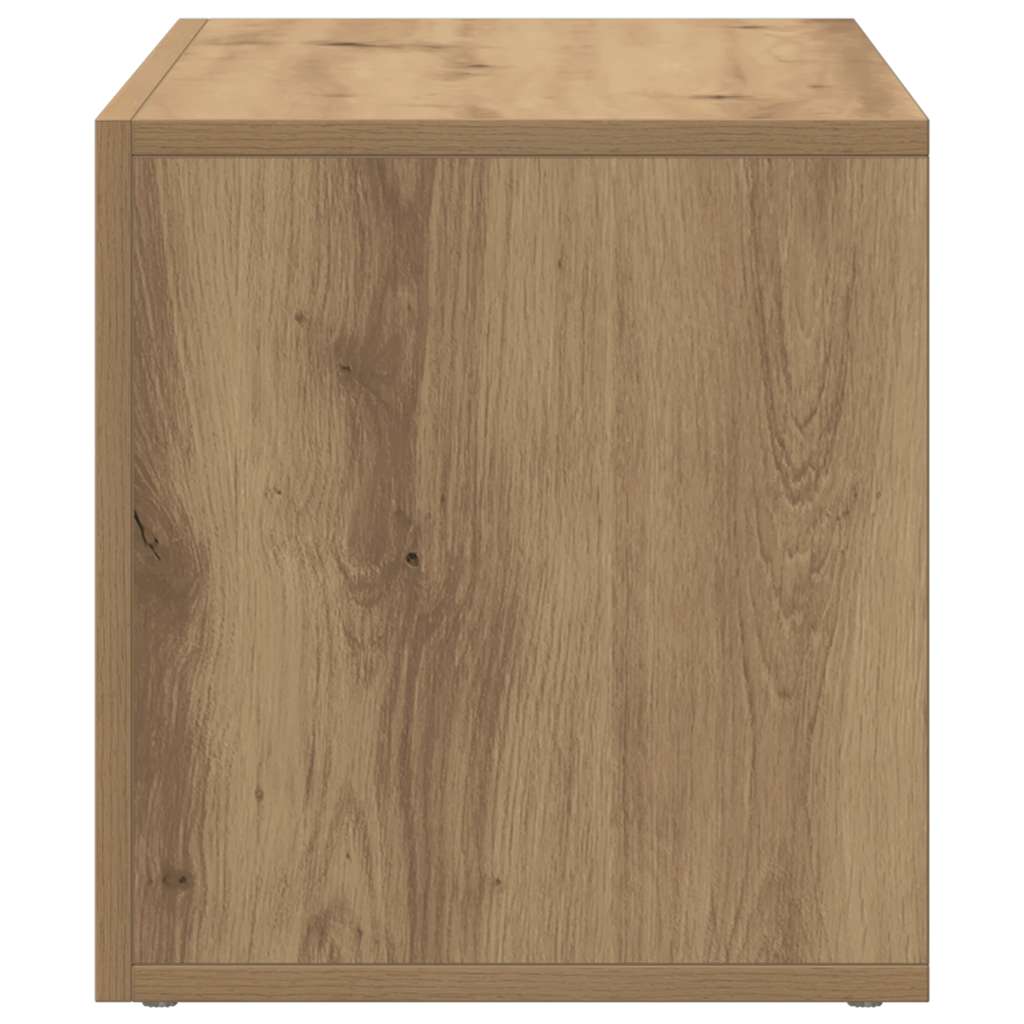 vidaXL Aufbewahrungstruhe Artisan-Eiche 69,5x34x36 cm Holzwerkstoff