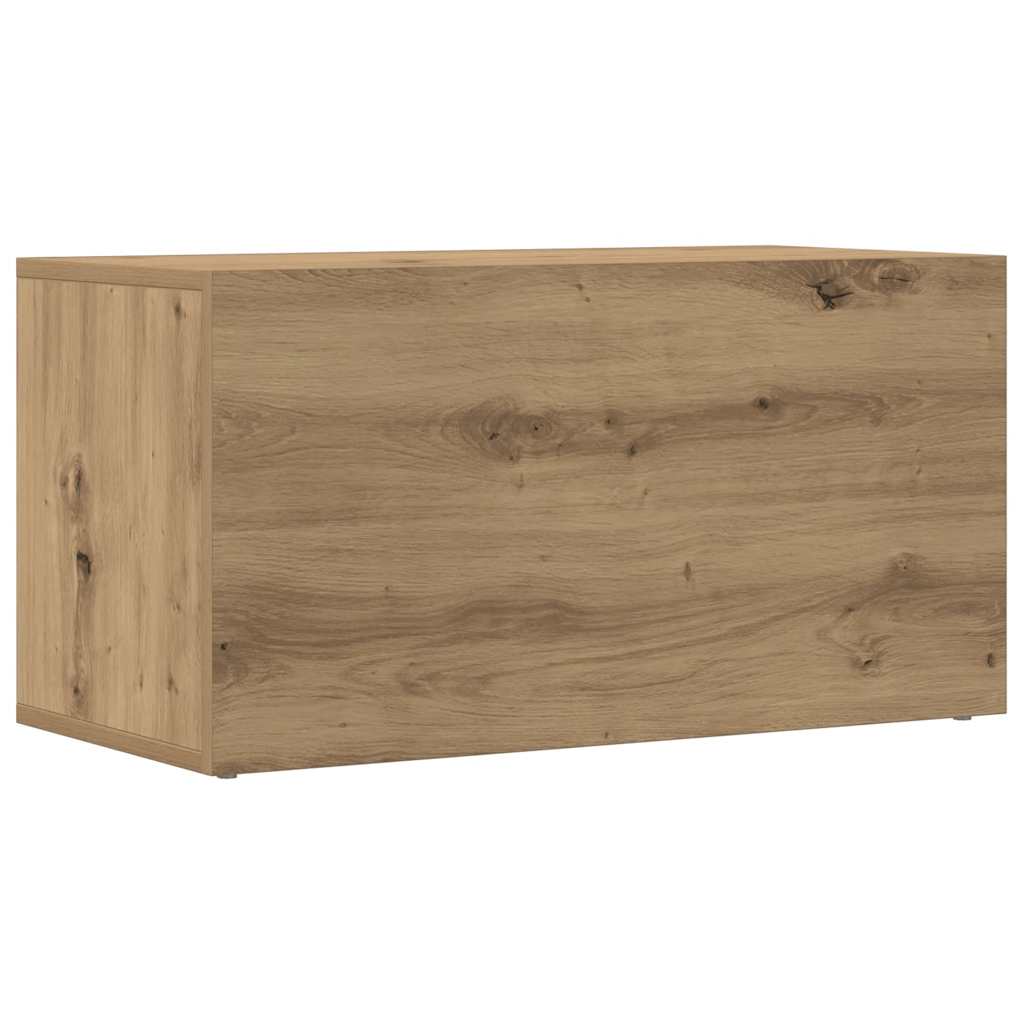 vidaXL Aufbewahrungstruhe Artisan-Eiche 69,5x34x36 cm Holzwerkstoff