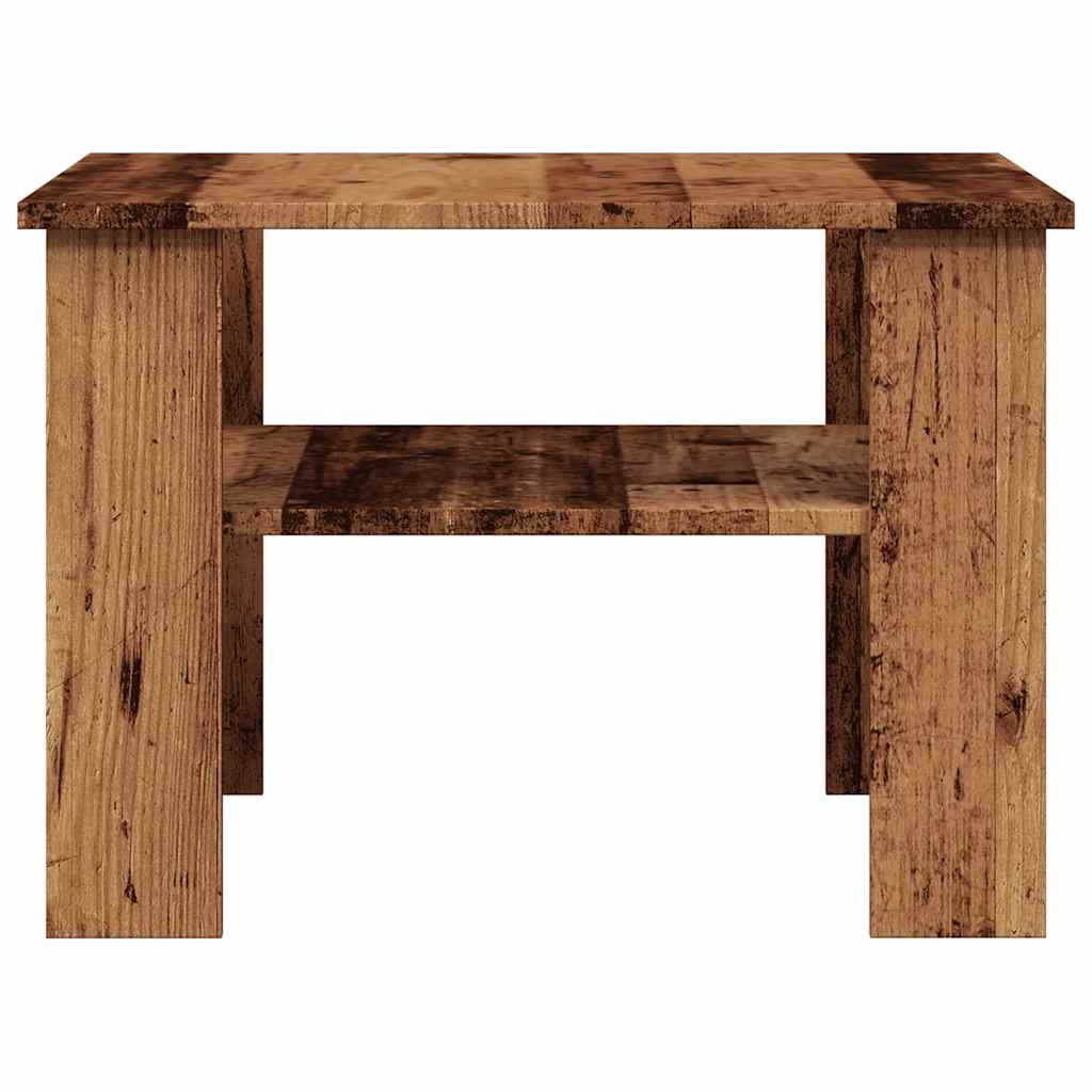 vidaXL Couchtisch Altholz-Optik 60x60x42 cm Holzwerkstoff