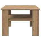 vidaXL Couchtisch Artisan-Eiche 60x60x42 cm Holzwerkstoff