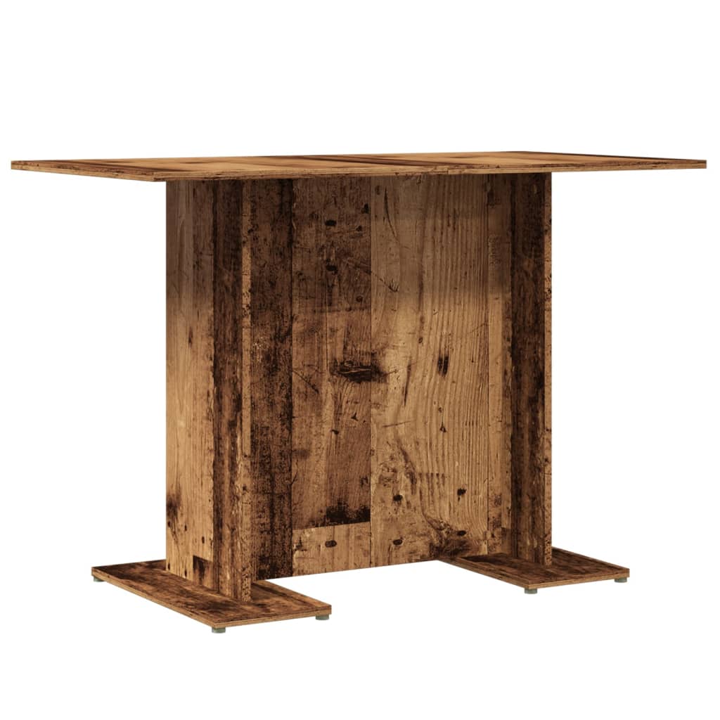 vidaXL Esstisch Altholz-Optik 110x60x75 cm Holzwerkstoff