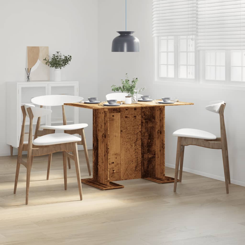 vidaXL Esstisch Altholz-Optik 110x60x75 cm Holzwerkstoff