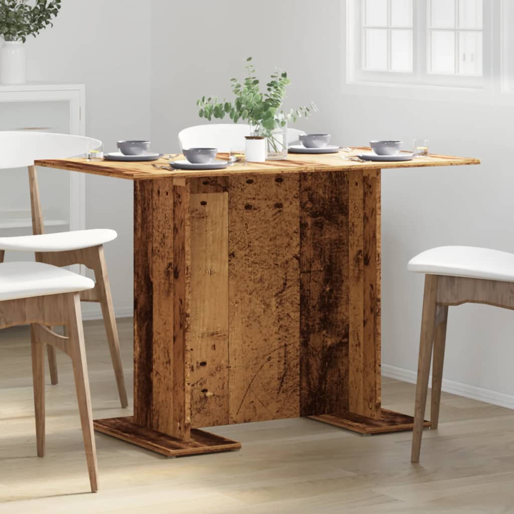 vidaXL Esstisch Altholz-Optik 110x60x75 cm Holzwerkstoff