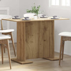 vidaXL Esstisch Artisan-Eiche 110x60x75 cm Holzwerkstoff