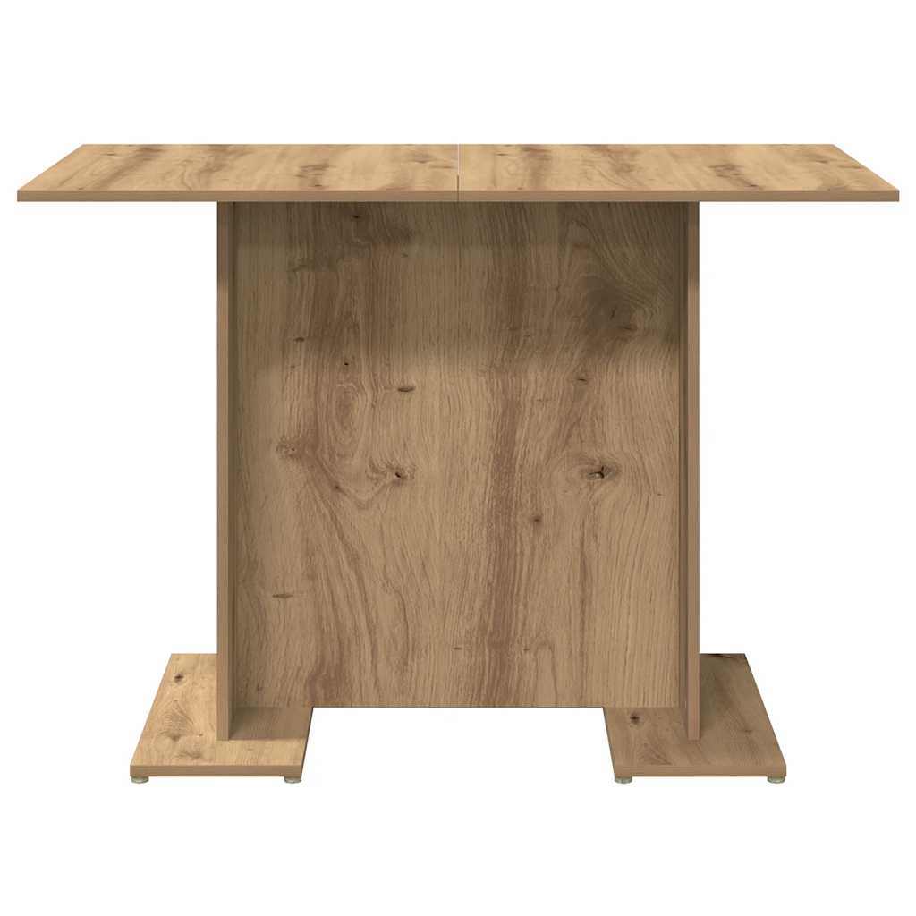 vidaXL Esstisch Artisan-Eiche 110x60x75 cm Holzwerkstoff