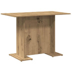 vidaXL Esstisch Artisan-Eiche 110x60x75 cm Holzwerkstoff