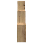 vidaXL Wandregale Artisan-Eiche 68x15x68 cm Holzwerkstoff