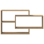 vidaXL Wandregal Artisan-Eiche 104x20x58,5 cm Holzwerkstoff