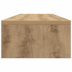 vidaXL Monitorständer Artisan Oak 100x24x13 cm Holzwerkstoff