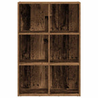 vidaXL Bücherregal/Sideboard Altholz-Optik 66x30x98 cm Holzwerkstoff