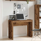 vidaXL Schreibtisch Altholz-Optik 90x40x72 cm Holzwerkstoff