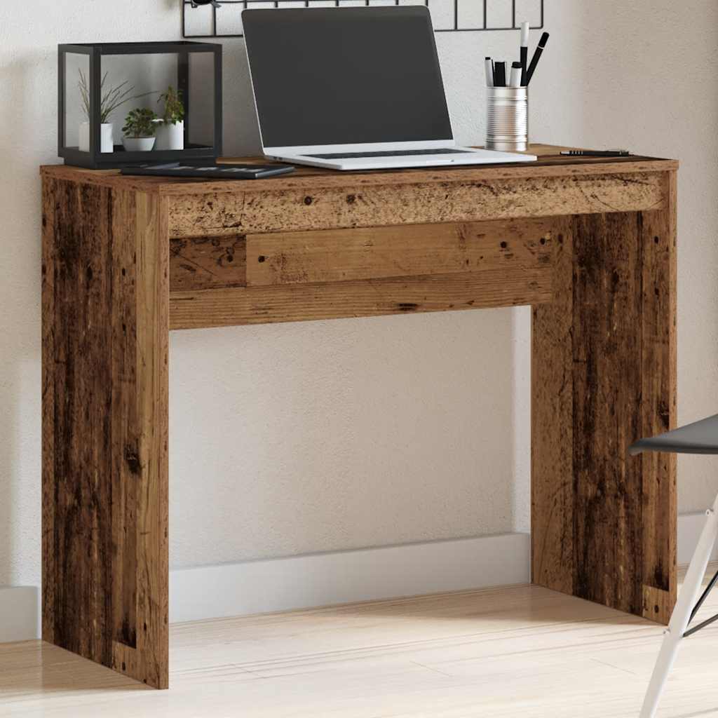 vidaXL Schreibtisch Altholz-Optik 90x40x72 cm Holzwerkstoff