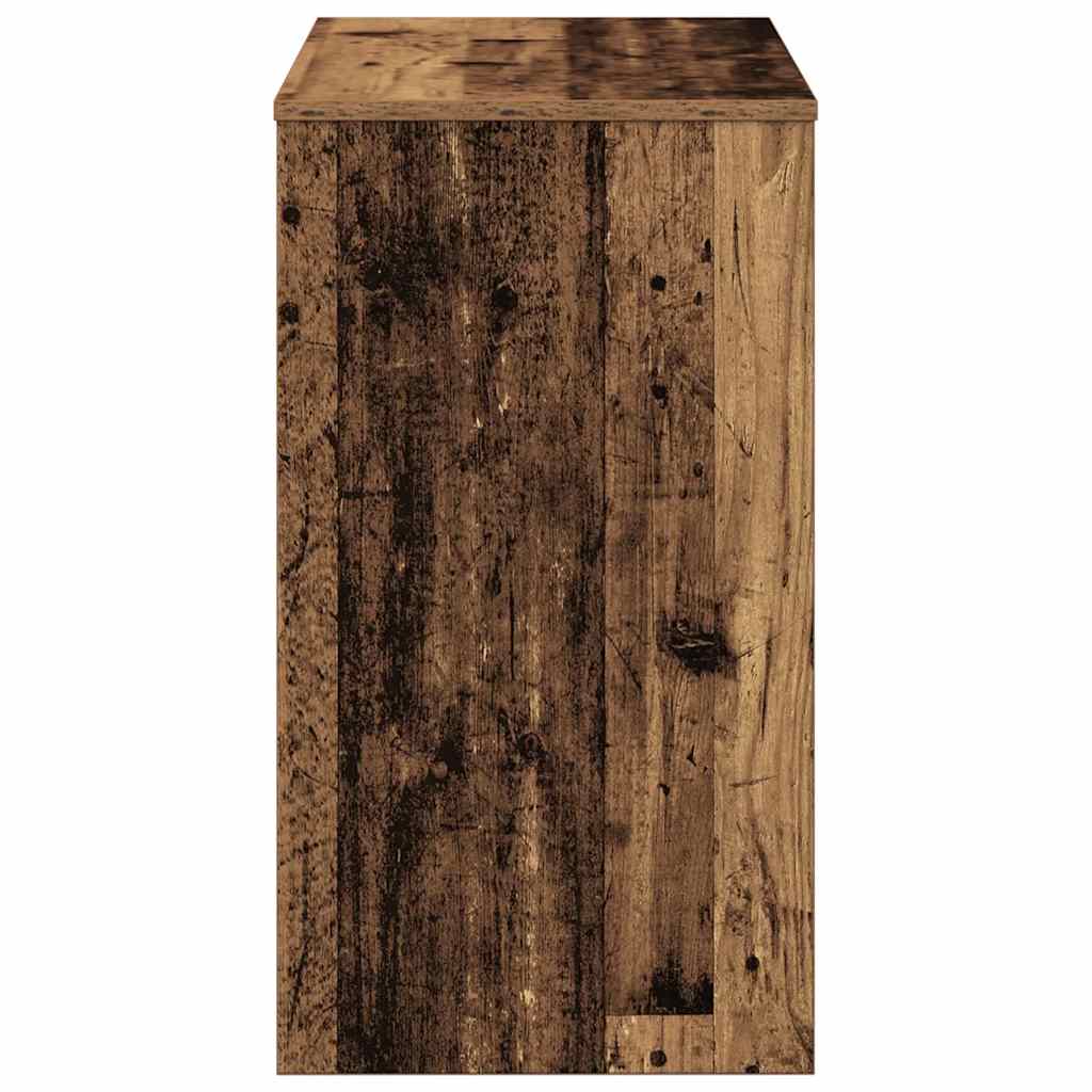 vidaXL Schreibtisch Altholz-Optik 90x40x72 cm Holzwerkstoff